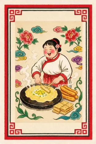 煎饼馃子