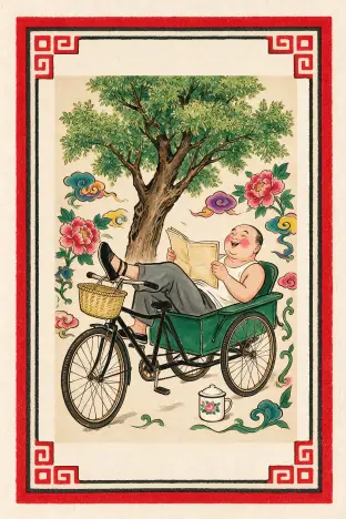Pedicab uncle